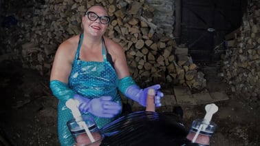 Burglar in House - April Productions VR porn video from April Movie Productions studio