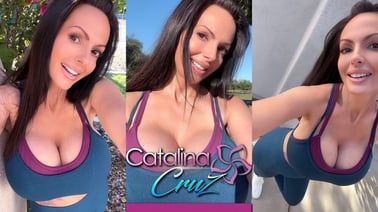 Catalina Cruz – Stretch N Tease VR porn video from Catalina Cruz VR studio