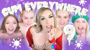 Cum Everywhere 9 VR porn video from AbsoluteVR studio
