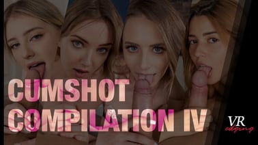 Cumshot Compilation IV VR porn video from VRedging studio