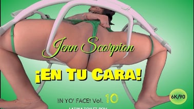 En Tu Cara! – In Yo’ Face! Vol. 10- Latina Toilet Tpov Jenn Scorpion Pussy Spread & Gaping [Passthrough] VR porn video from Ebony VR Solo's studio