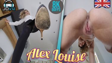 Facesitting from the Office - Alex Louise VR porn video from JimmyDraws studio