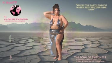Goddess Cleo - Earth School: Episode 4 The Echo of Emptiness VR porn video from Blush Erotica VR studio