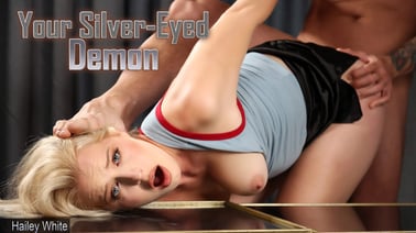 Hailey White - Your Silver-Eyed Demon VR porn video from ImmerSex studio