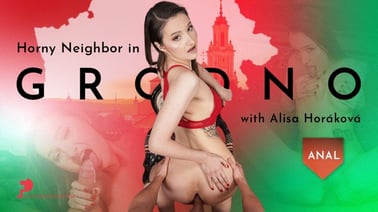 Horny Neighbor in Grodno VR porn video from FuckPassVR studio