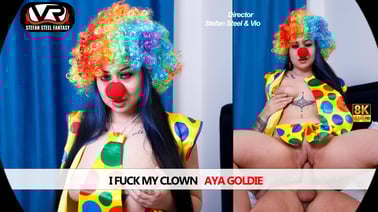 I Fuck My Clown Aya Goldie VR porn video from European Models VR studio
