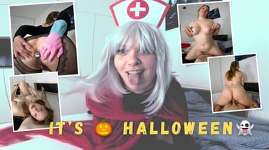 It's Halloween VR porn video from April Movie Productions studio
