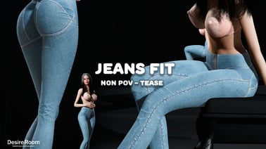 Jeans Fit VR porn video from Desire Room - Tease studio
