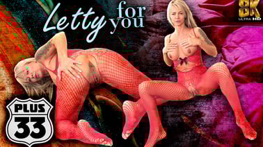 Letty For You VR porn video from Plus 33 studio