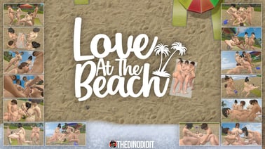 Love At The Beach VR porn video from TheDinoDidIt studio