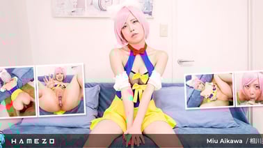 Lucky Guy Cums Inside Busty Babe Miu Aikawa VR porn video from Hamezo studio