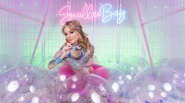 Lysagna’s Licorice Hard Stick VR porn video from SwallowBay studio