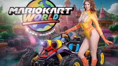 Mario Kart World a XXX Parody VR porn video from VRCosplayX studio