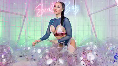 Melissa’s Peppermint Gum VR porn video from SwallowBay studio