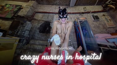 Naughty Nurses in underground hospital VR porn video from April Movie Productions studio