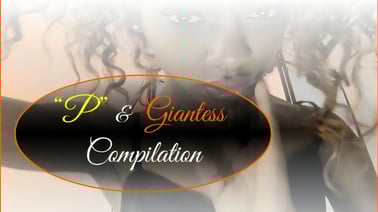 Pee & Giantess Compilation VR porn video from Ebony VR Solo's studio