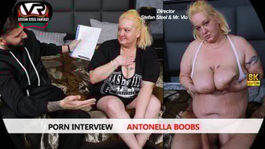 Porn Interview Antonella Boobs VR porn video from European Models VR studio