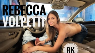 Rebecca wants to fuck in the car VR porn video from PS-Porn studio
