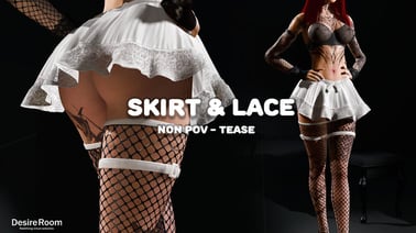 Skirt & Lace VR VR porn video from Desire Room - Tease studio