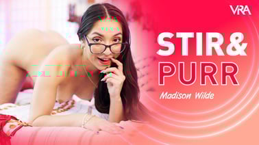 Stir & Purr VR porn video from VR Allure studio