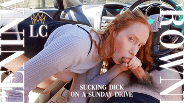 Sucking Dick on a Sunday Drive VR porn video from AllVRPorn studio