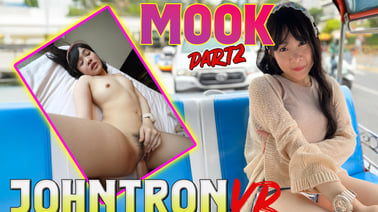 Super Petite Thai swinger needs a second deep creampie VR porn video from JohnTronVR studio