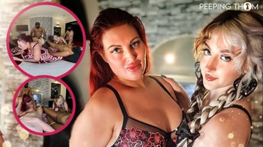 Swinger Party – Sunflower And Crystal VR porn video from Peeping Thom studio
