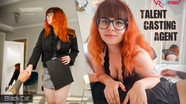Talent Casting Agent – Black Cat VR porn video from VRoomed studio
