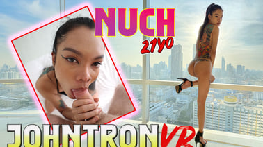 Thai Supermodel Is Super Easygoing And Openminded VR porn video from JohnTronVR studio
