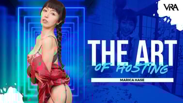 The Art Of Hosting VR porn video from VR Allure studio