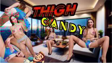 Thigh Candy VR porn video from StockingsVR studio
