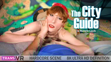[Trans] The City Guide! VR porn video from Trans VR studio