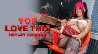 You Love This – Hayley Rowson VR porn video from DeviantsVR studio