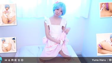 Yuna Haru Is Back to Show Her Holes on Camera Again VR porn video from Hamezo studio