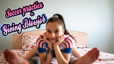 Zoe Foxxy - From soccer practice to giving blowjob VR porn video from VRStars studio