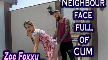Zoe Foxxy - Helping my neighbour with a face full of cum VR porn video from VRStars studio